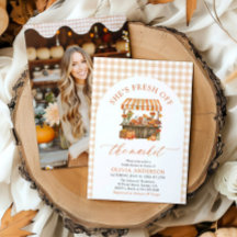 秋パンプキンフレッシュオフザマーケットブライダルシャワー