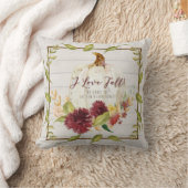 秋パンプキンフ素朴ァームハウスブルゴーニュフローララブ クッション (ブランケット)