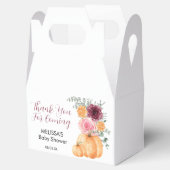 秋パンプキンブルゴーニュ赤面ピンクサンキュー フェイバーボックス (オープン)