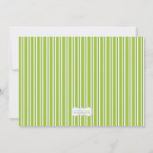 秋パンプキンベビーシャワー招待状 招待状 (裏面)