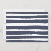 秋パンプキンボーイ1st誕生日パーティー 招待状 (裏面)