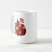 秋パンプキンラテマグ コーヒーマグカップ (正面左)