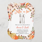 秋パンプキンリハーサルディナー招待状 招待状 (正面/裏面)