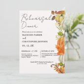 秋パンプキ結婚ンのリハーサル 招待状 (スタンド正面)