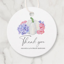 秋パンプキ結婚ン – 's Thank You フェイバータグ