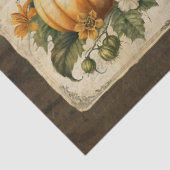 秋パンプキ離れンズダーク素朴ウッドデクページ 薄葉紙 (詳細)