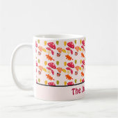 秋パーソナライズされたのコーヒーマグ コーヒーマグカップ (左)