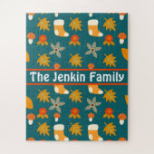 秋パーソナライズされたのジグソーパズル ジグソーパズル (縦)