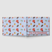 秋パーソナライズされたゲストブック ゲストブック (全面)
