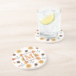 秋パーソナライズされたコースター コースター