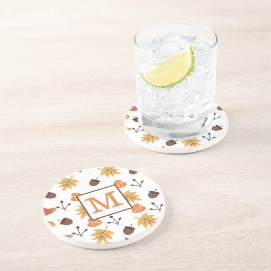 秋パーソナライズされたコースター コースター (側面)