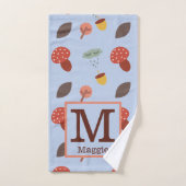 秋パーソナライズされたバスタオルセット バスタオルセット (ハンドタオル)