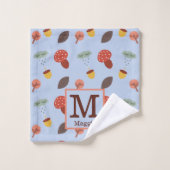 秋パーソナライズされたバスタオルセット バスタオルセット (ウォッシュタオル)