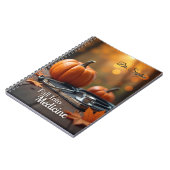 秋パーソナライズされた ノートブック (左側)