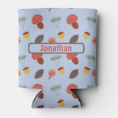 秋パーソナライズされた 缶クーラー (正面)