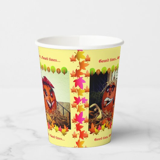 秋パーティー 紙コップ (左)