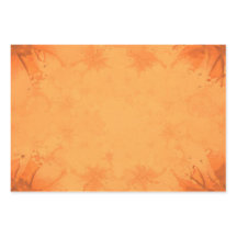 秋ビクトリアン茶色オレンジパターン