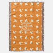 秋ビブスモクールノグラム傘 スローブランケット (正面縦)