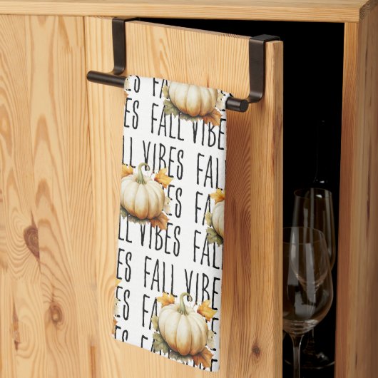 秋ビベスパンプキン | 秋 キッチンタオル (三つ折り)