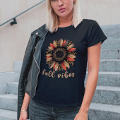 秋ビベスボホサンフラワーオータムメンズ Tシャツ