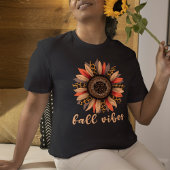 秋ビベスボホサンフラワーオータムメンズ Tシャツ