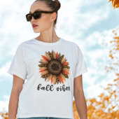 秋ビベスボホサンフラワーオータムメンズ Tシャツ