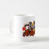 秋ビベスマグ コーヒーマグカップ (正面左)