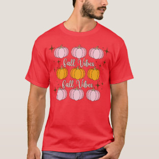 秋ビベスヴィンテージ秋シーズンレトロレオパードオータム Tシャツ