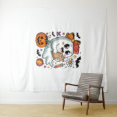 秋ビベス幽霊ナース秋 タペストリー (インサイチュ(横))