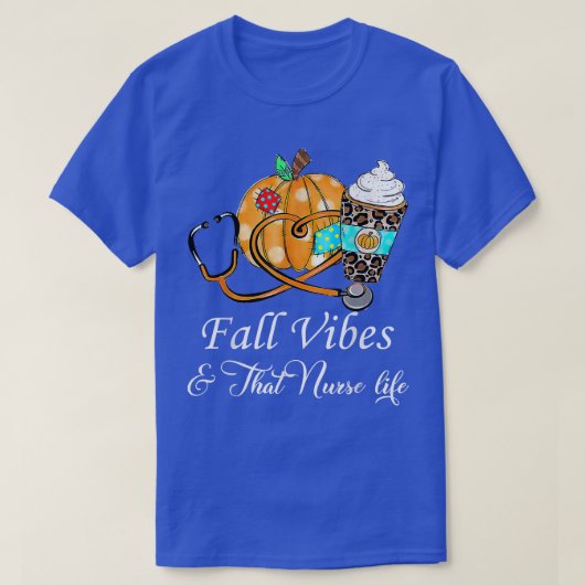 秋ビベス&ザナースライフ秋シーズンオータムニュー Tシャツ (デザイン正面)