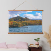 秋ビュのまわりにー十和田湖日本 吊り下げ型タペストリー (寝室)