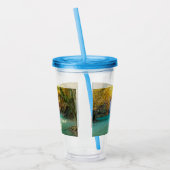 秋ビューオブエラワンウォーターフォールタイ アクリルタンブラー (左)