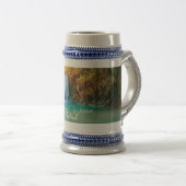 秋ビューオブエラワンウォーターフォールタイ ビールジョッキ (正面右)
