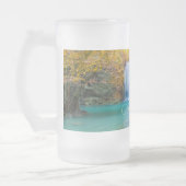 秋ビューオブエラワンウォーターフォールタイ フロストグラスビールジョッキ (左)