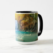 秋ビューオブエラワンウォーターフォールタイ マグカップ (正面右)