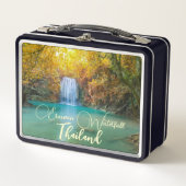 秋ビューオブエラワンウォーターフォールタイ メタルランチボックス (正面)