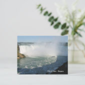 秋ビュー： Niagara USA Canada ポストカード (スタンド正面)