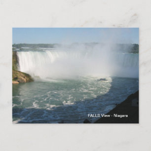 秋ビュー: Niagara USA Canada ポストカード