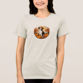 秋ビーグルTシャツ トライブレンドＴシャツ