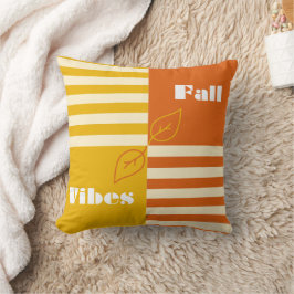 秋ビーズイエローアンドオレンジフォーオータム心地よい クッション