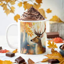 秋ビーズウォーターカラーディアー – 