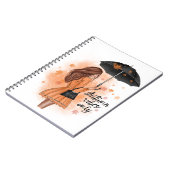 秋ビーズオンリー秋ファッションガール ノートブック (左側)