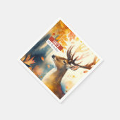 秋ビーズディアバースデーパーティー –  スタンダードカクテルナプキン (角)