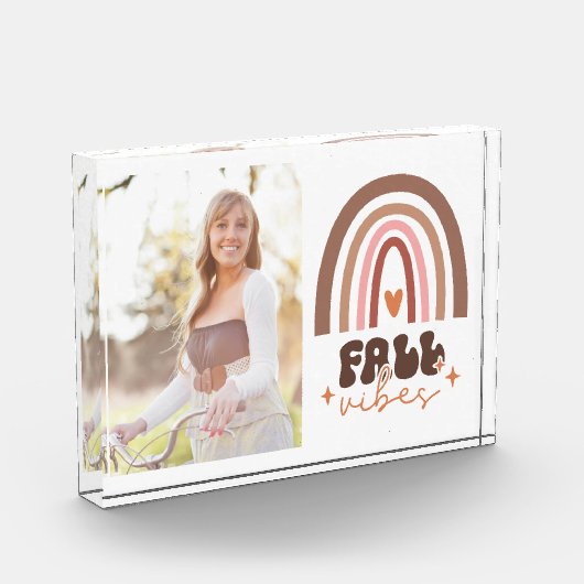 秋ビーズファミリー フォトブロック (左)