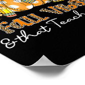 秋ビーブとその先生ライフApple鉛筆ポンプ ポスター (角)