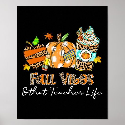 秋ビーブとその先生ライフApple鉛筆ポンプ ポスター (正面)