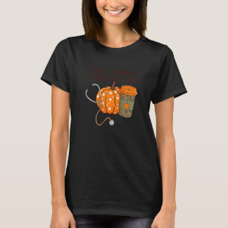 秋ビーブスザナースライフナース秋シーズンナース Tシャツ