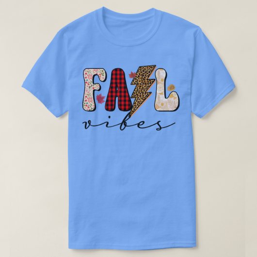 秋ビーブス秋ヤールハロー秋秋サンクセグ Tシャツ (デザイン正面)