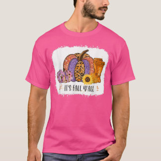 秋ビーブスit's秋ヤールヒョウかぼちゃ秋 tシャツ