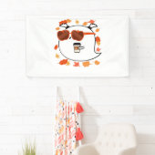 秋ビーブズキュート幽霊クラシックTシャツ 横断幕 (インサイチュ)